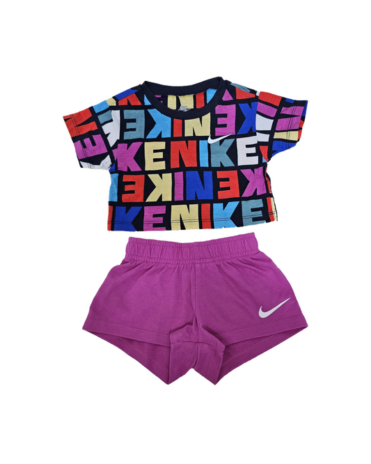 Nike Kids Knit T-Shirt and Short Set | 12m