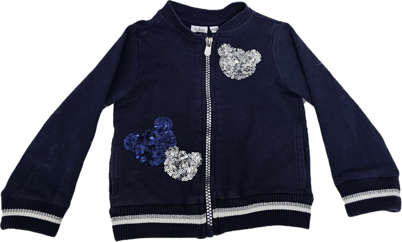 Blukids navy blue jacket | 12-18m