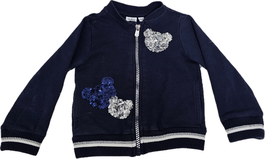 Blukids navy blue jacket | 12-18m