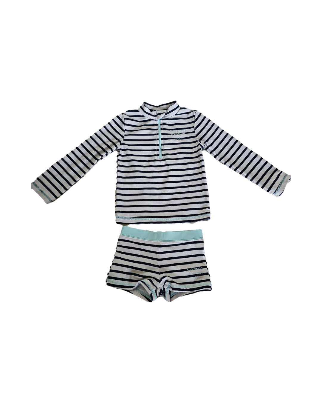 Kiabi rashguard set anti UV | 18m